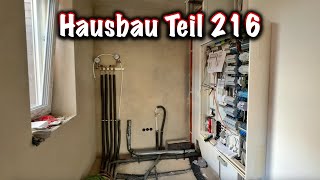 Hausbau Teil 216 Wasserleitungen EG ElektroM [upl. by Manchester]