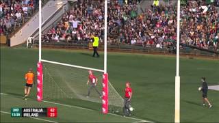 International Rules Series 2014 Highlights  Australia v Ireland [upl. by Odnumyer]