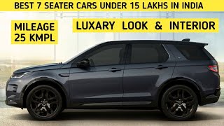 7 seater cars in India under 15 lakhs  joravar cars [upl. by Itoyj]