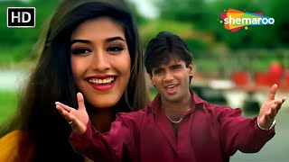 Aankhon Mein Base Ho Tum  Suniel Shetty Hits  Sonali Bendre  Takkar1995  Abhijeet Alka Yagnik [upl. by Kcinom]