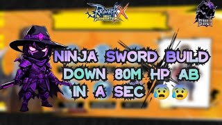 Ninja Sword Build  PVE and PVP first try [upl. by Houlberg709]