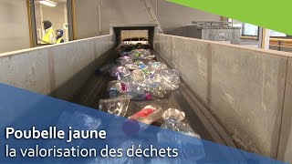 Poubelle jaune la valorisation des déchets recyclables [upl. by Esnahc]