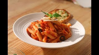 Penne Arrabiata  Sanjeev Kapoor Khazana [upl. by Tuckie478]