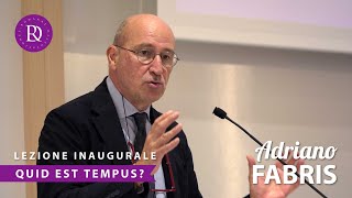 Quid est tempus  Adriano Fabris  Lezione inaugurale Romanae Disputationes 202324 [upl. by Emirej]