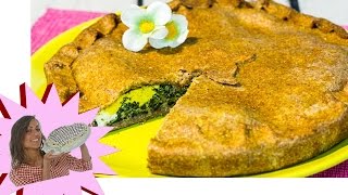 Erbazzone Vegan  Torta Salata con Spinaci per Pasqua [upl. by Leirza]