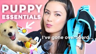 My Puppy Essentials Haul  MustHaves Recommendations for New Dog Owners [upl. by Theodosia]