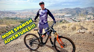 MORE SPANISH MTB TRAILS WITH ENDURO MALAGA [upl. by Nlyak]