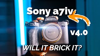 The BIGGEST Firmware Update for the SONY A7IV is Here v40 [upl. by Henrieta]