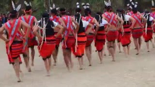 Tangkhul cultural dance Mapao zingsho at SANSA meet 2016 cultural folkdance tangkhulnaga [upl. by Kelam446]