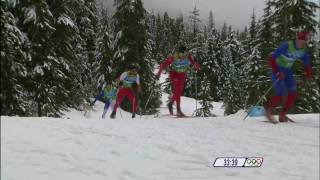 CrossCountry Skiing Team Relay 4x10km Full Event  Vacouver 2010 Olympics [upl. by Landers180]