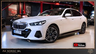 BMW 530e M Sport Panorama ElStolar HampK ljud Drive Assist Plus [upl. by Hiroshi]