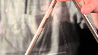 TREHS08 TreeWorks Chimes 8inch Triangle NEW video [upl. by Gnap]