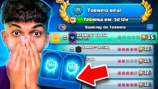 EM BUSCA DO TOP 50 GLOBAL NO TORNEIO REAL  CLASH ROYALE [upl. by Eisaj53]