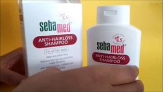 Hindi Review Of Sebamed Anti Hair loss Shampoo  ClickOnCare [upl. by Leoy]