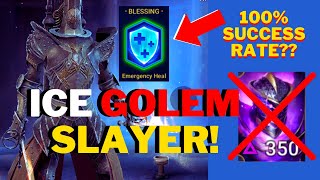 Ice Golem Stage 10 HARD Mode THIS COMP IS SUPER SAFE Raid Shadow Legend [upl. by Ati]