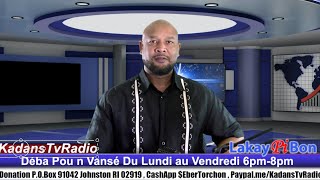 KadansTvRadio Déba Pou n Vansé 1er Aout 2020 [upl. by Bihas]