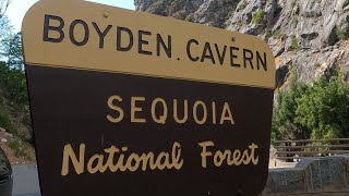 Boyden Cavern Kings Canyon National Park California [upl. by Stormi]