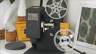 KODAK KODASCOPE EIGHT MODEL 50R 8mm projector [upl. by Obala]