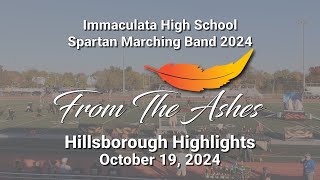 Immaculata HS Marching Band  Hillsborough Competition 10192024 Highlights [upl. by Moritz]