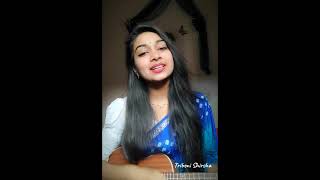 Shorolotar protima  সরলতার প্রতিমা  Tribeni Shirsha  Guitar cover [upl. by Ynneb]