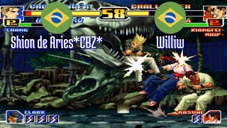 FT5 kof99 Shion de AriesCBZ BR vs Williw BR King of Fighters 99 Fightcade Nov 11 [upl. by Ecnedurp204]