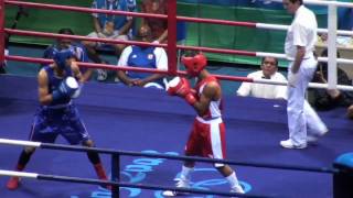 2008 Olympic Boxing in Beijing  Thailand vs Cuba Mens Flyweight Gold [upl. by Gruver]