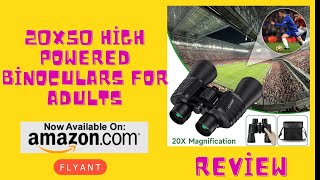 FLYANT 20x50 High Powered Binoculars for Adults [upl. by Waynant]