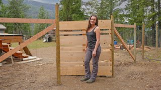 Securing Our OffGrid Paradise Wrapping Up Fencing Installation on Our Mountain Property [upl. by Buehrer984]