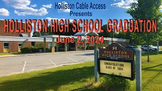 Holliston High School Graduation Ceremony  622024 [upl. by Aguste]