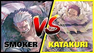 OP085 Smoker Vs Katakuri  One Piece Trading Card Game [upl. by Celik]