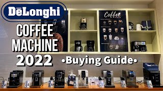 Delonghi Coffee Machine 2022  Buying Guide [upl. by Lalitta]