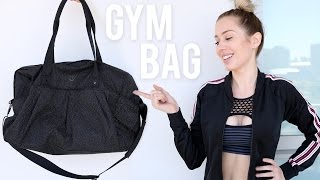 Whats in my Gym Bag  Karissa Pukas [upl. by Amador600]