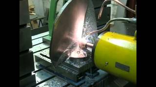 WOTAN RAPID 1 CNC KAPLAN RUNNER BLADE MILLING [upl. by Copp38]