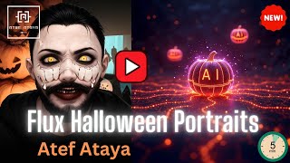 Create AI Halloween Portraits with FLUX OpenArt Easy Tutorial [upl. by Etterb]