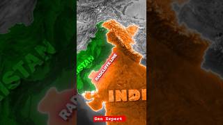 Indian Western Border Line facts map geoexpert geographyquiz geography geonews [upl. by Akined]