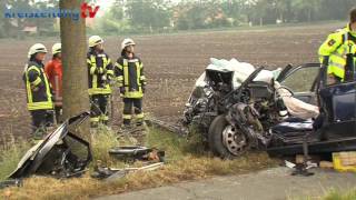 Tödlicher Unfall auf der L336 in Stuhr [upl. by Quintilla]