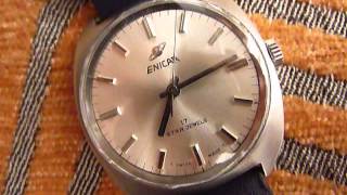 Vintage Enicar wristwatch [upl. by Vastah]