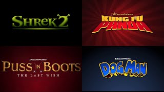 DreamWorks Animation Trailer Logos 19982025 UPDATED [upl. by Gnot994]