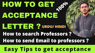 HOW TO GET ACCEPTANCE LETTER FROM PROFESSOR FOR SCHOLARSHIP CSC GKS  2022 Scholarship guide [upl. by Cand]