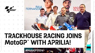 Trackhouse Racing lands in MotoGP™ 🇺🇸  MotoGP2024 [upl. by Annair47]