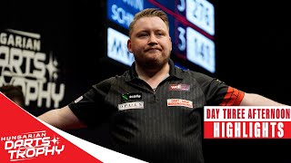 ANOTHER NINEDARTER  Day Three Afternoon Highlights  2024 Hungarian Darts Trophy [upl. by Lindie]