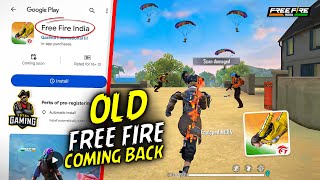 OLD FREE FIRE IS BACK [upl. by Dusen392]