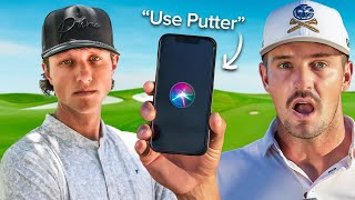 Can I Beat Bryson DeChambeau if Siri Picks His Clubs [upl. by Blossom]