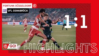 HIGHLIGHTS  Fortuna Düsseldorf vs VfL Osnabrück 11  Später Nackenschlag [upl. by Dulcie]