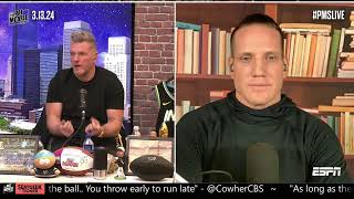 The Pat McAfee Show  Wednesday March 13th 2024 [upl. by Dressel182]