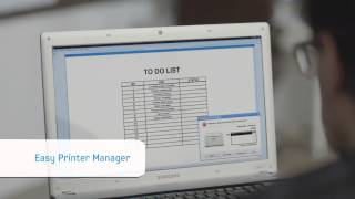 Samsung SCX3405 Series Easy Printer Manager [upl. by Intyre]