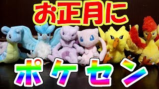 【福袋】新春早々ポケモンセンターでポケカとぬいぐるみを買う男【開封】 [upl. by Burk]