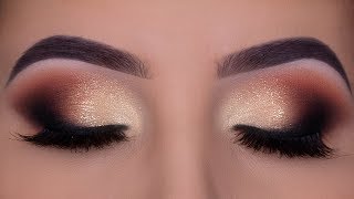 Smokey Glamorous Eye Makeup  Bridal Makeup Inspiration [upl. by Geis]