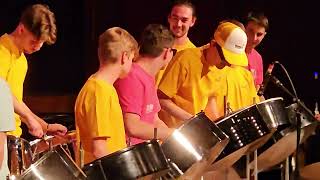 Panergy youth steel drum band from Telfs Austria performing on 18324 Turn it up and dance [upl. by Jones]