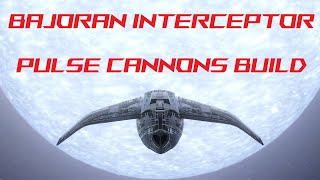 BAJORAN INTERCEPTOR  PHASER PULSE CANNONS BUILD  STAR TREK ONLINE [upl. by Wahs615]